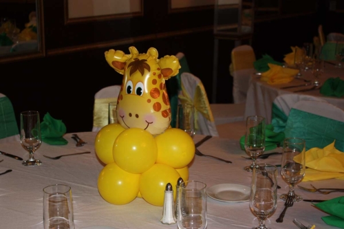 Baby Giraffe Centerpiece